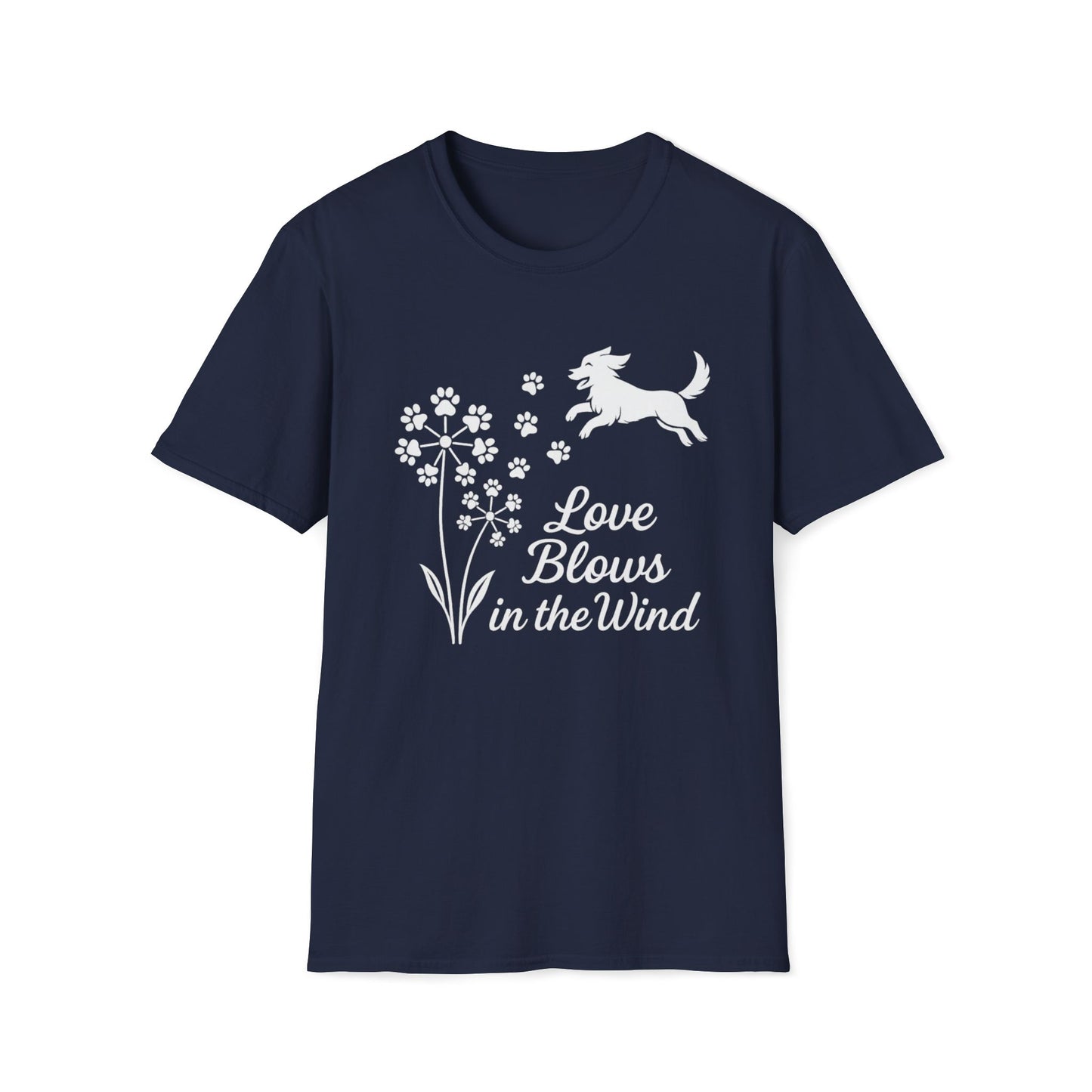 Love Blows Floral W T-Shirt