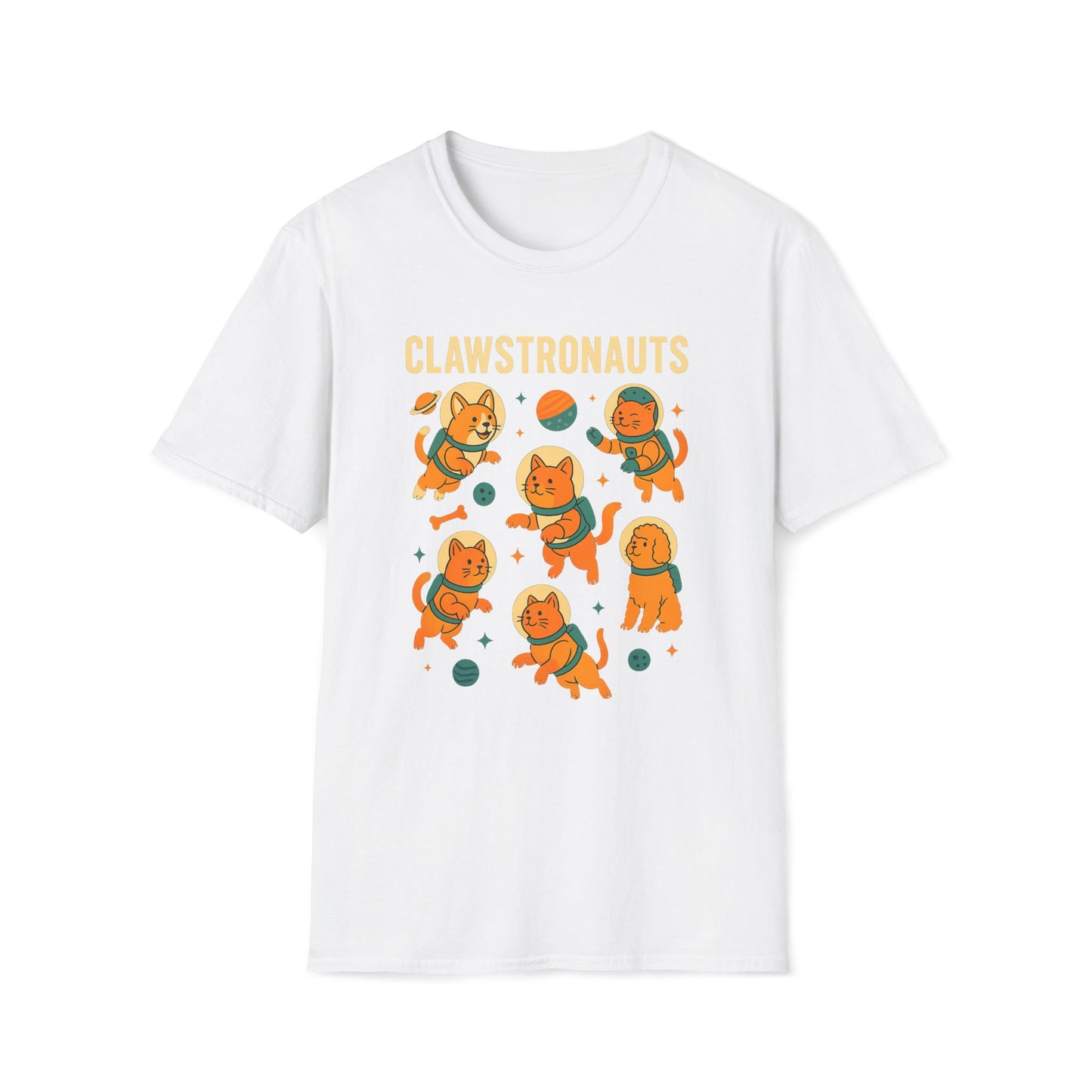 Clawstronauts Cats O T-Shirt