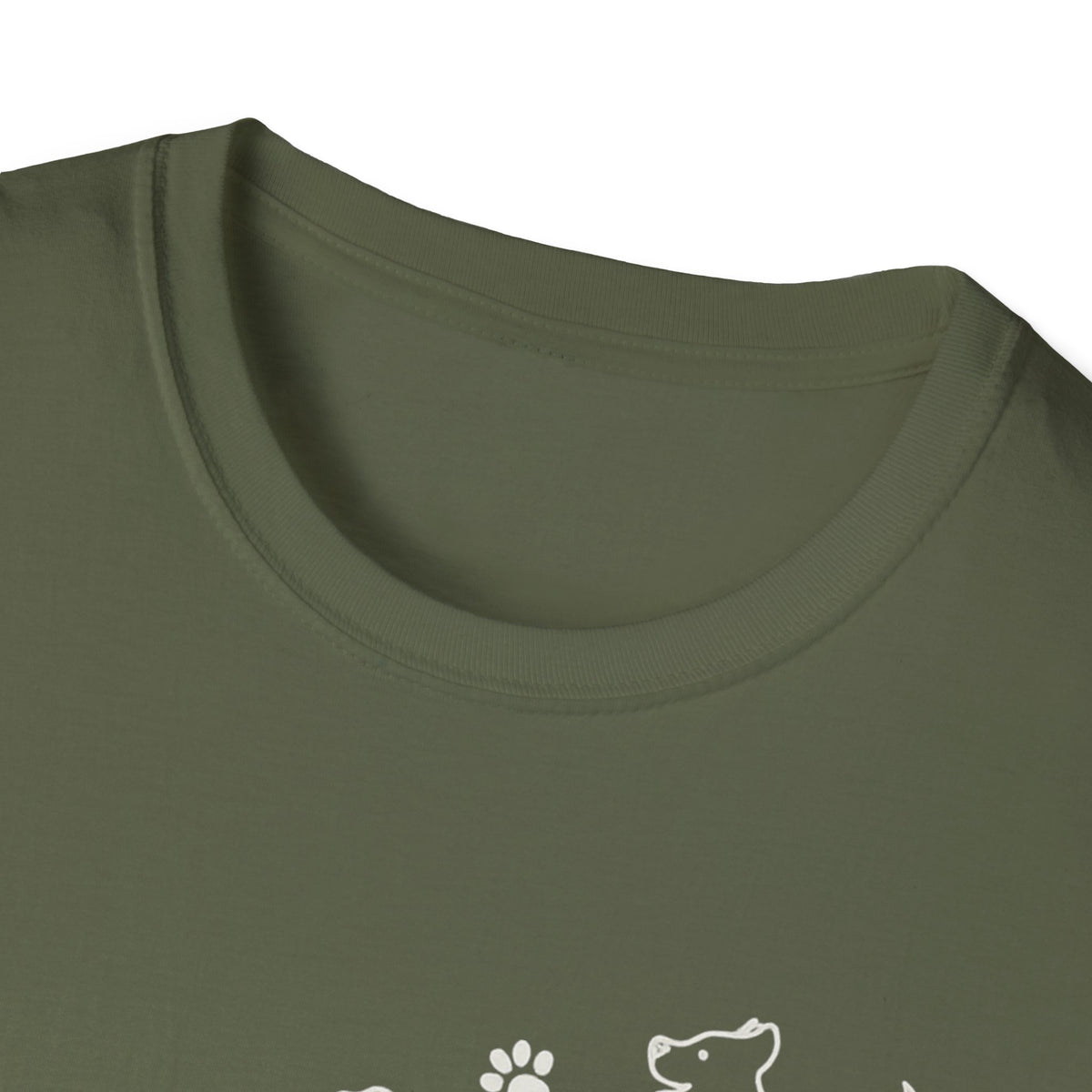 Paws Fly Floral W T-Shirt