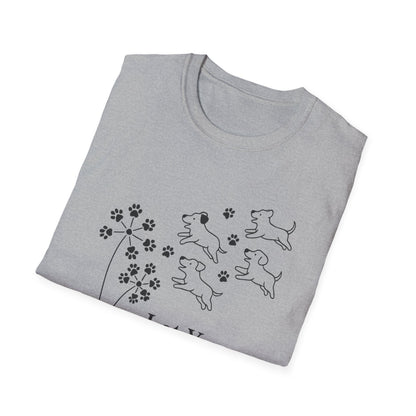 Paws Fly Floral B T-Shirt