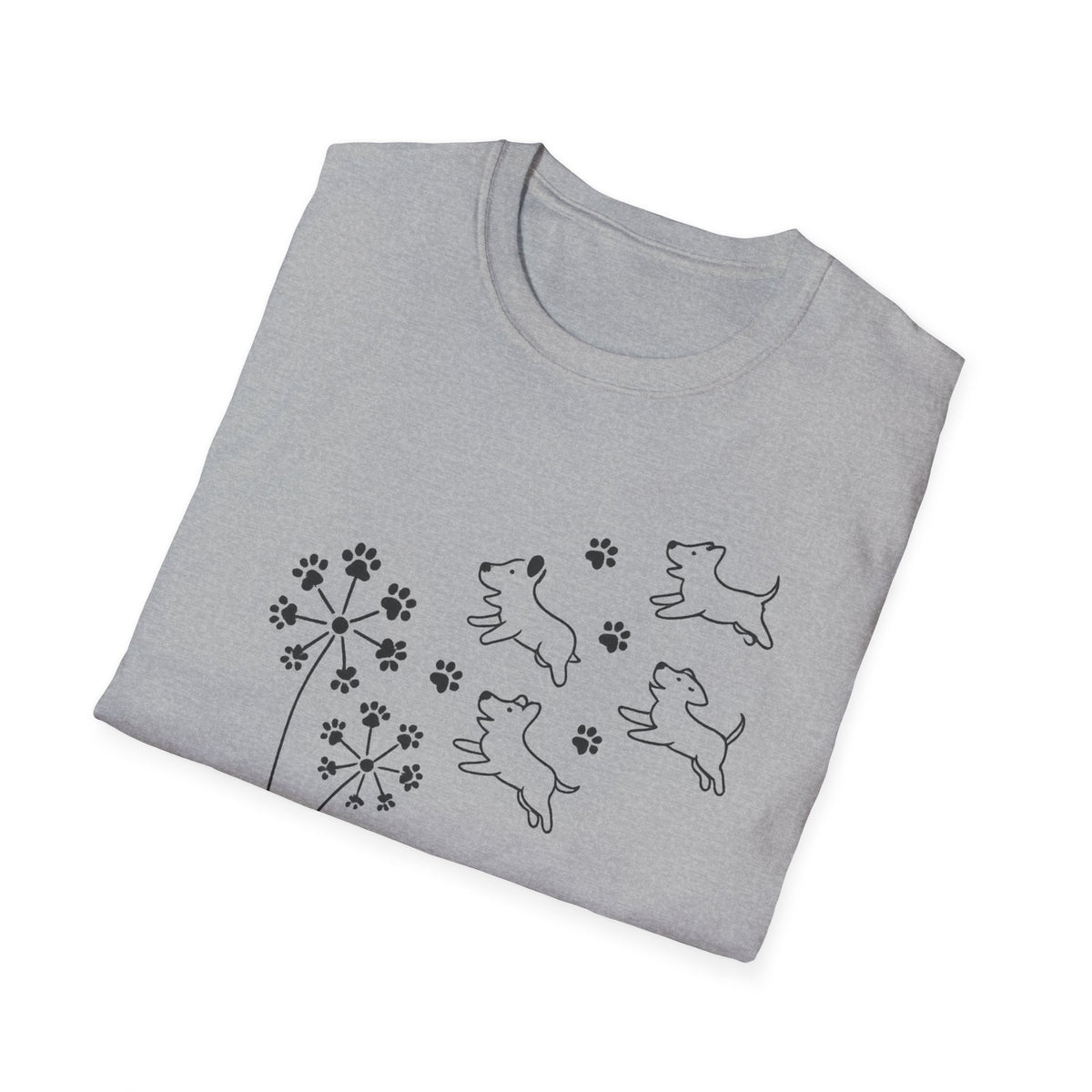 Paw Floral B T-Shirt