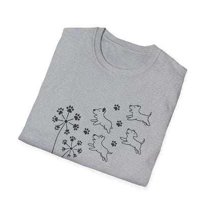 Paw Floral B T-Shirt