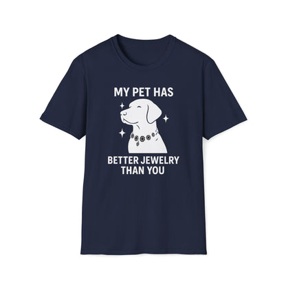 Pet Dog Jewelry W T-Shirt