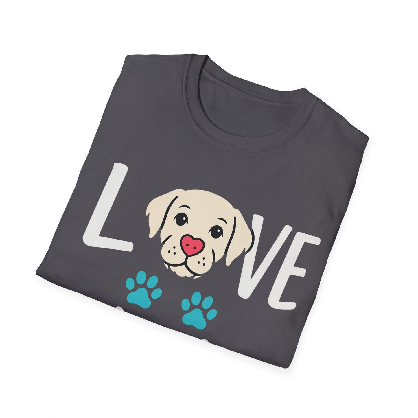LOVE Dog White T-Shirt