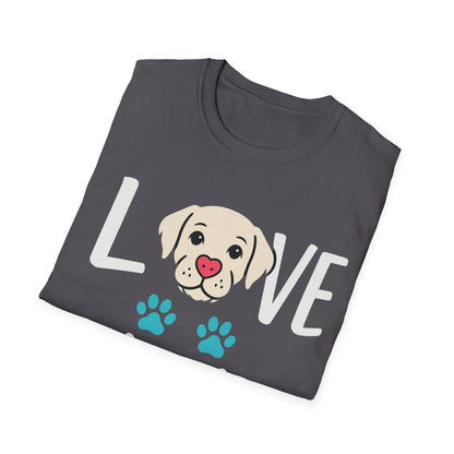 LOVE Dog White T-Shirt