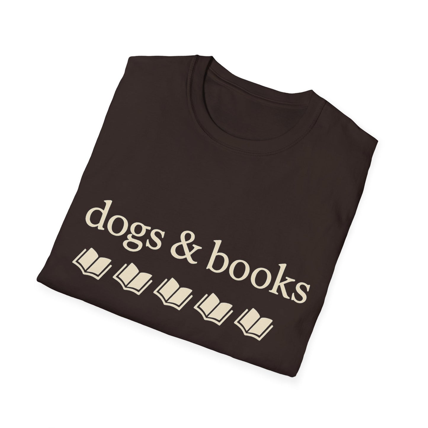 Dogs & Books T-Shirt