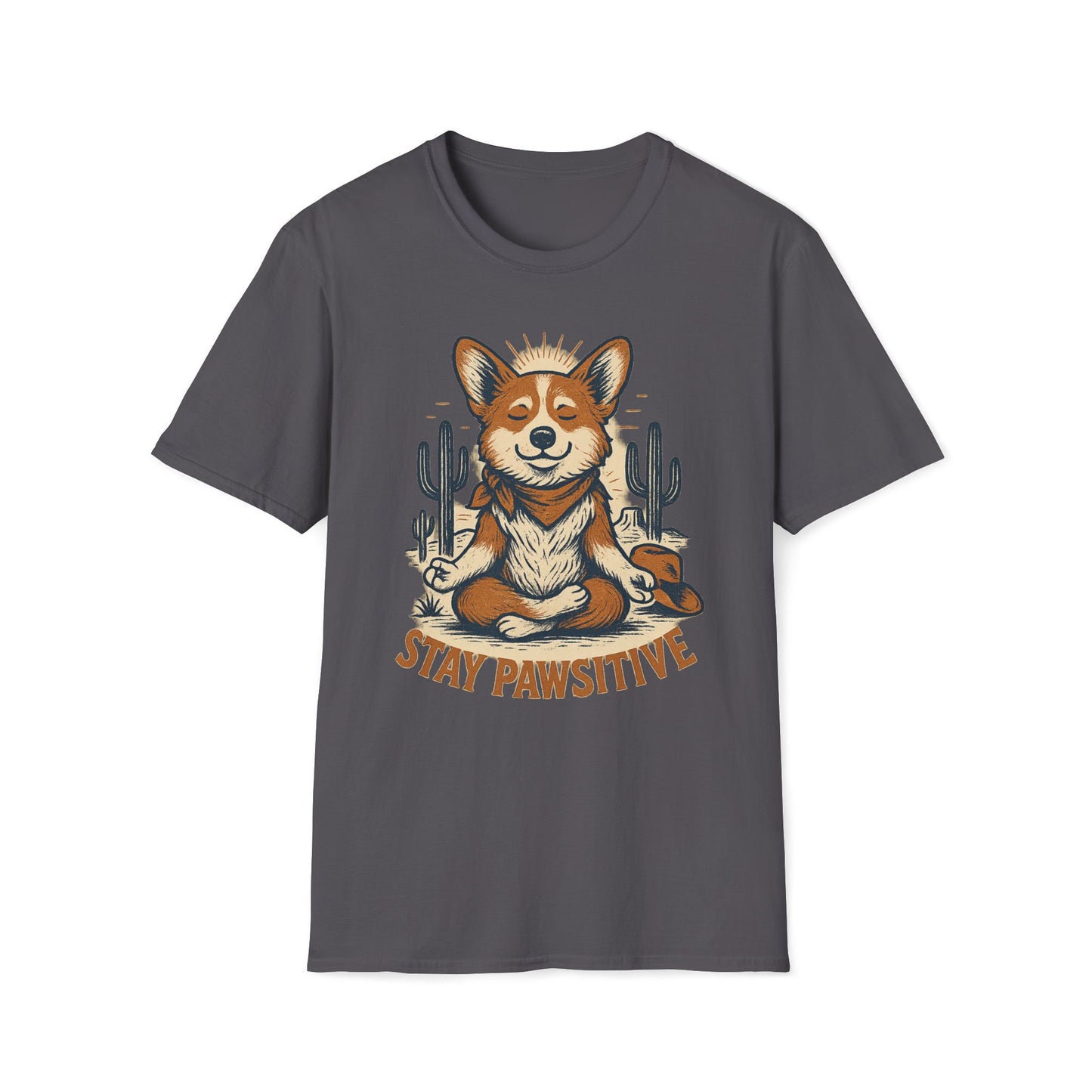 Stay Pawsitive Corgi T-Shirt