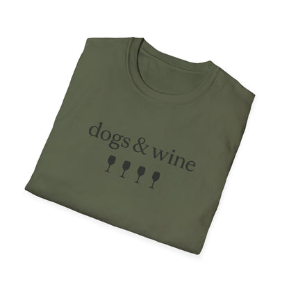 Dogs & Wine B T-Shirt